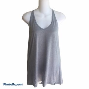 New Balance for J. Crew Workout Tank Marbled Gray Size Large NWT  Relaxed Fit